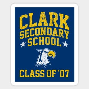 Clark Secondary School Class of 07 - Superbad Sticker